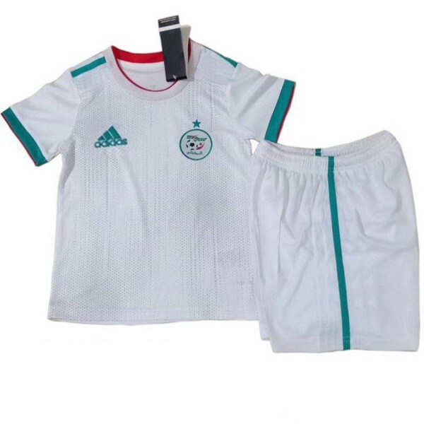 Camiseta Argelia 2ª Kit Niño 2019 Blanco